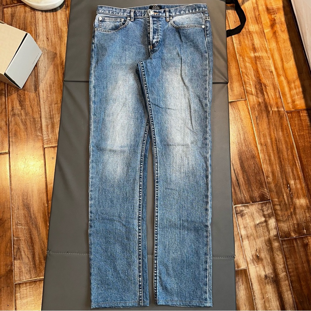 A.P.C. Petite Standard Blue Jeans slim fit 32x33